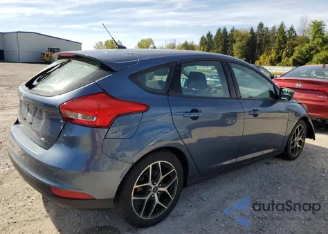 2018 Ford Focus Sel из США, поврежденный, VIN 1FADP3M24JL300950
